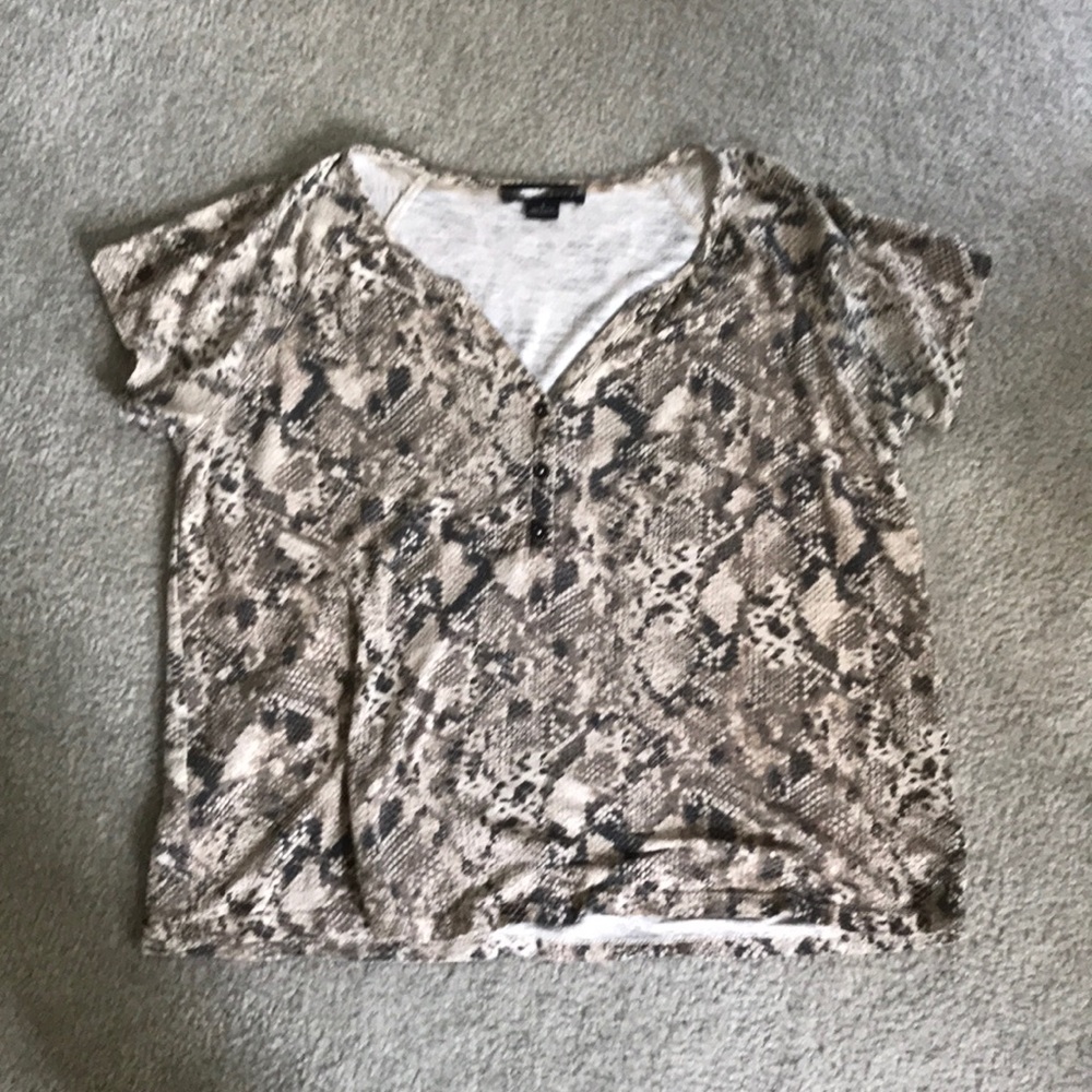 Snakeskin shirt